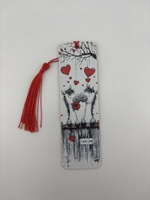 3D Printed Love Horses Bookmark – Romantic Horse Design | BigYawn 3D