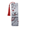3D printed love puppies bookmark with tassel
