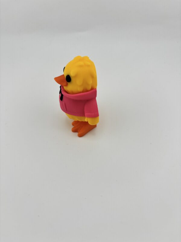 3D Printed Hoodie Duckling – Cute Desk Companion | BigYawn 3D