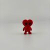 3D Printed Heart Character Small Articulated Flexi Toy | BigYawn 3D