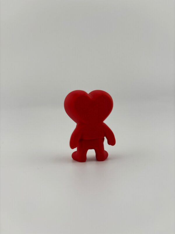 3D Printed Heart Character Small Articulated Flexi Toy | BigYawn 3D