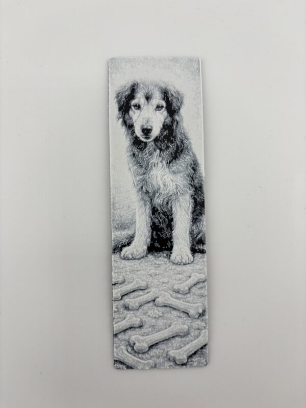 246-1.jpeg 3D Printed Cross Border Collie Bookmark - Dog and Bones Collection | BigYawn 3D