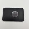 Back of 3D printed fridge magnet with strong round magnet