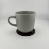 World’s Best Mam coaster with mug placed on top