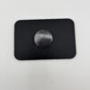 Back of 3D printed fridge magnet showing strong round magnet backing