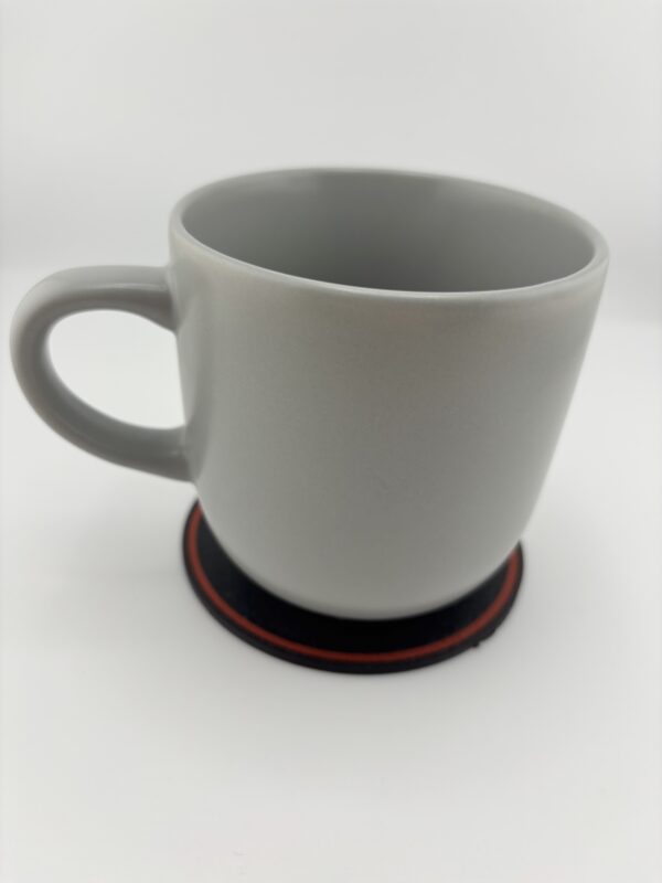 World’s Best Mom coaster with mug placed on top