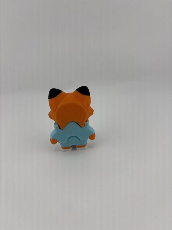 3D Printed Mini Fox Figure – Cute Character | BigYawn 3D