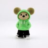 3D Printed Hoodie Mouse Medium Articulated Desk Toy | BigYawn 3D