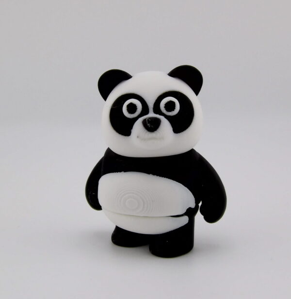 3D Printed Panda Medium Articulated Flexi Toy | BigYawn 3D