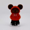 3D Printed Hoodie Bear Medium Articulated Desk Toy | BigYawn 3D