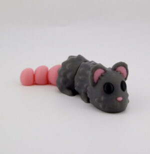 3D Printed Mouse Medium Articulated Flexi Toy | BigYawn 3D