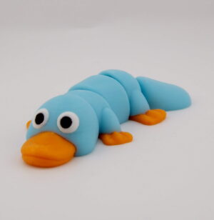 3D Printed Flexi Platypus Medium Articulated Animal Toy | BigYawn 3D