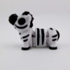 3D Printed Zebra Flexi Toy - Medium Articulated Animal | BigYawn 3D
