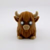 3D Printed Highland Cow Flexi Toy - Medium Articulated Animal | BigYawn 3D
