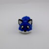 3D Printed Blue Fox Medium Articulated Flexi Toy | BigYawn 3D