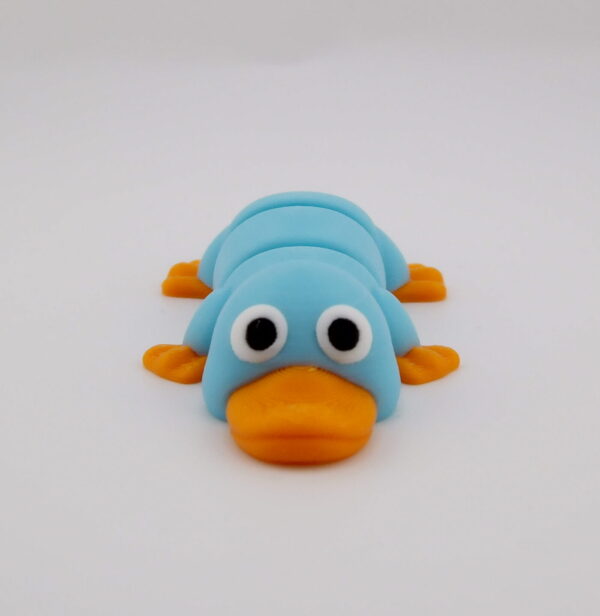 3D Printed Flexi Platypus Medium Articulated Animal Toy | BigYawn 3D