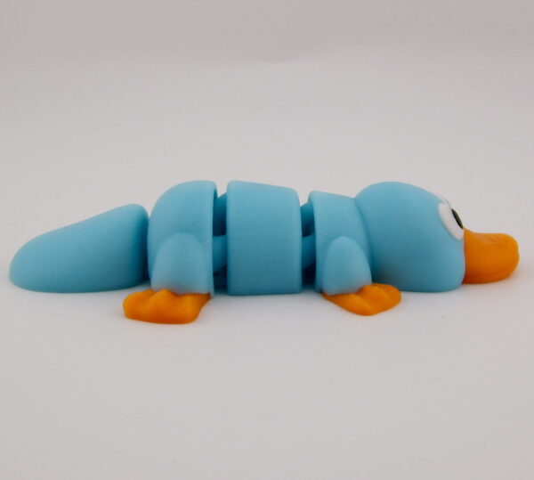 3D Printed Flexi Platypus Medium Articulated Animal Toy | BigYawn 3D