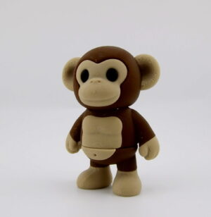 3D Printed Cute Monkey Medium Articulated Desk Toy | BigYawn 3D