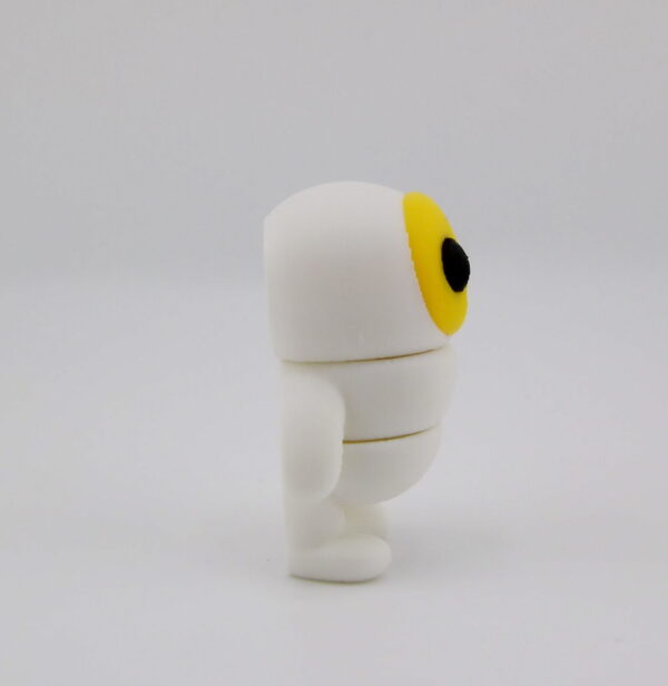 3D Printed Flexi Egg Character Small Articulated Desk Toy | BigYawn 3D