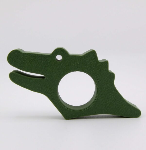 3D Printed Crocodile Page Holder - Animal Bookmark Thumb Holder | BigYawn 3D