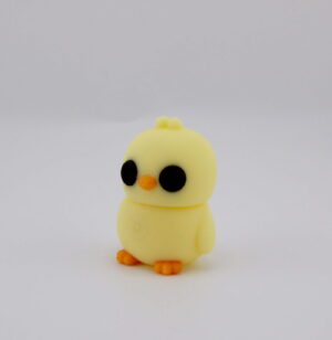 3D Printed Cute Chick Mini Articulated Desk Toy | BigYawn 3D