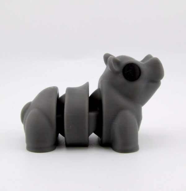 20250530_102425 3D Printed Flexi Hippo Medium Articulated Animal Toy | BigYawn 3D