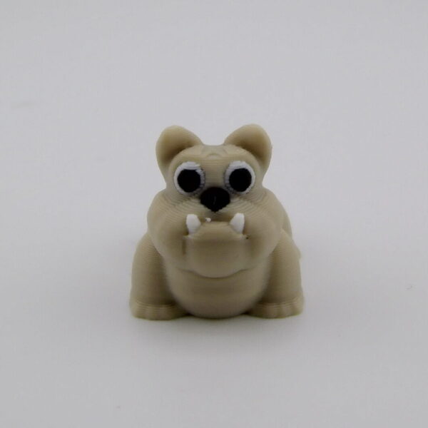 3D Printed Flexi Bulldog Mini Articulated Dog Toy | BigYawn 3D
