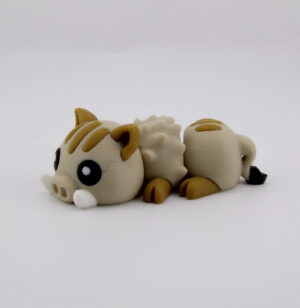 3D Printed Boar Medium Articulated Flexi Toy | BigYawn 3D