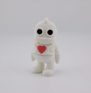 3D Printed Robot Heart Small Articulated Flexi Toy | BigYawn 3D