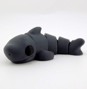 3D Printed Flexi Shark Medium Articulated Sea Animal Toy | BigYawn 3D