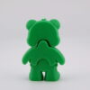 3D Printed Lucky Clover Bear Medium Articulated Desk Toy | BigYawn 3D