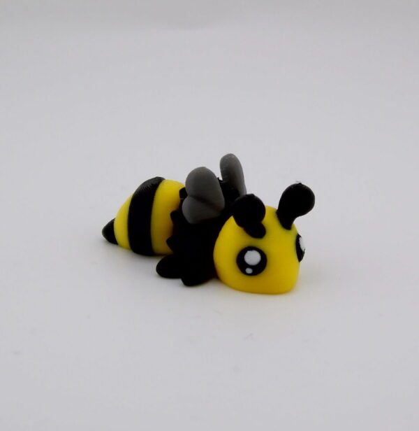 3D Printed Flexi Bee Small Articulated Fidget Toy | BigYawn 3D