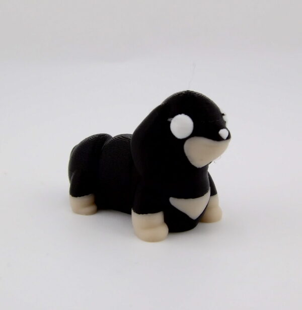 3D Printed Dachshund Flexi Dog - Small Articulated Toy | BigYawn 3D