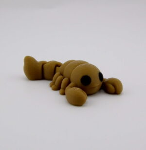 3D Printed Flexi Scorpion Mini Articulated Fidget Toy | BigYawn 3D