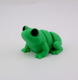 3D Printed Cute Frog Mini Articulated Flexi Toy | BigYawn 3D